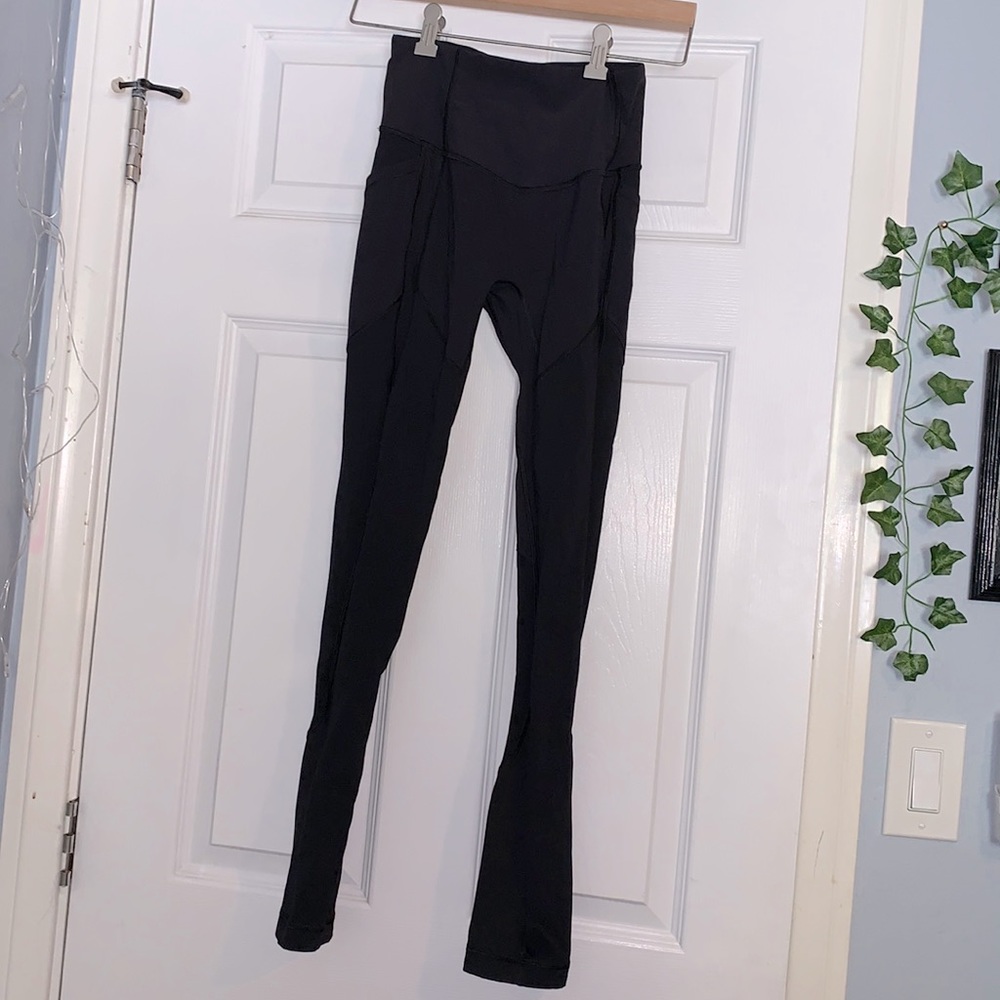 LULU LEMON BLACK LEGGINGS